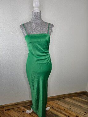 House of Harlow Emerald Green Maxi Summer Dress Size Small